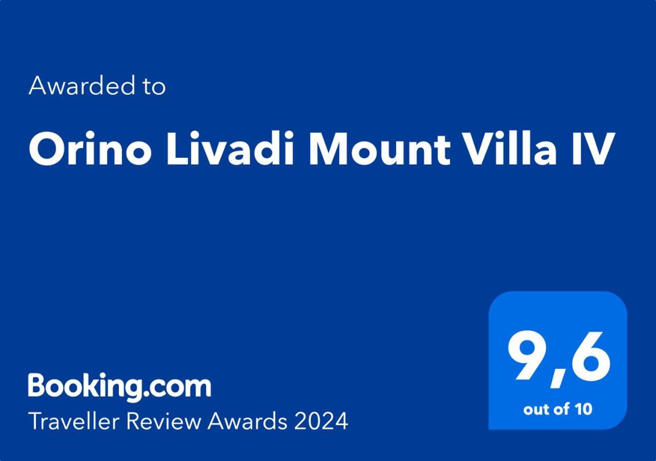 Orino Livadi Mount Villa IV Arakhova Eksteriør bilde